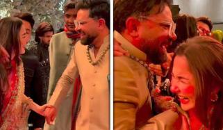 ہانیہ عامر اور یاسر حسین کی دوستانہ ویڈیو وائرل