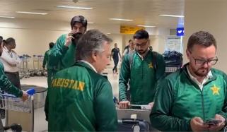 ٹی 20 ورلڈ کپ، پاکستانی ٹیم کولمبو پہنچ گئی 