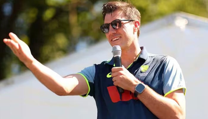 آسٹریلیا کرکٹ ٹیم کے کپتان پیٹ کمنز—فوٹو بشکریہ سوشل میڈیا