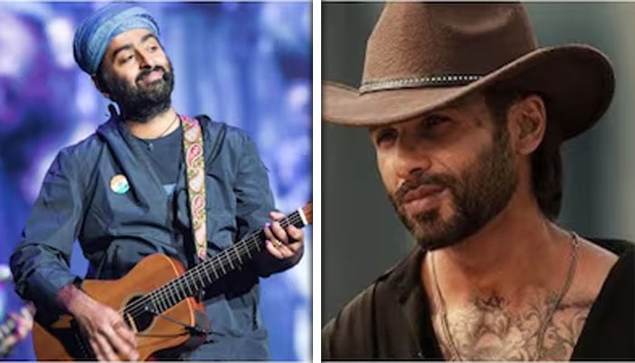 شاہد کپور اور اریجیت سنگھ — فائل فوٹوز