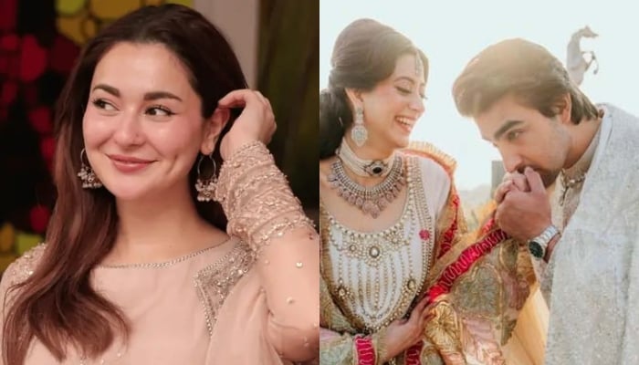 Hania Aamir shows heartfelt side at Khaqan Shahnawaz, Sabeena Syed’s rukhsati