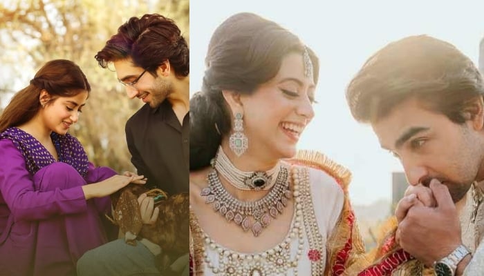 Sajal Aly, Hamza Sohail escalate marriage buzz after Khaqan, Sabeenas big day