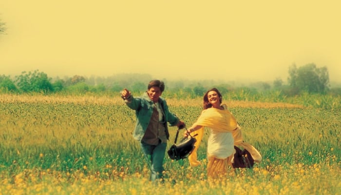 Shah Rukh Khan and Preity Zinta