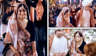 خاقان شاہنواز اور سبینہ سید رشتۂ ازدواج میں منسلک، تقریب کو فُل جبکہ لباس کیلئے صفر نمبر ملے