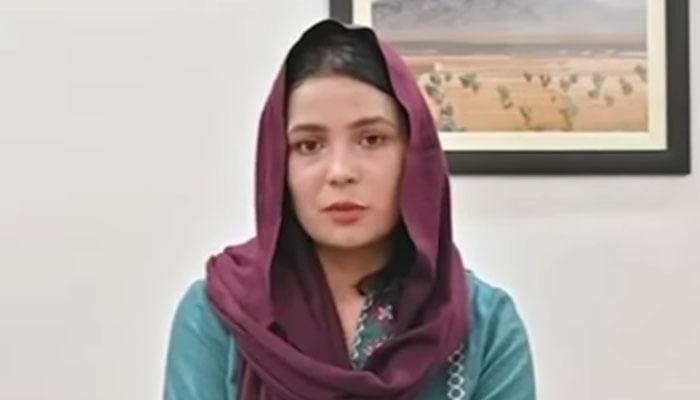 اسسٹنٹ کمشنر نوشکی ماریہ شمعون---جیو نیوز گریب