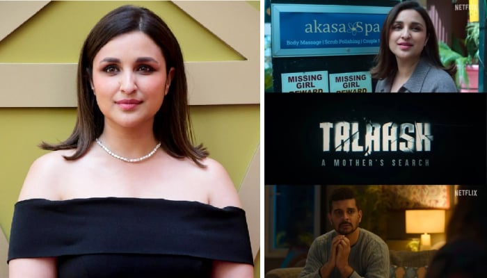 Parineeti Chopra begins gripping quest in Netflix debut series ‘Talaash’ teaser
