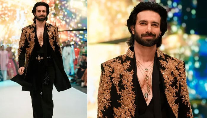 Emmad Irfani sets ramp on fire in first runway appearance after ten years