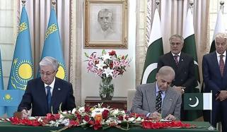 پاک قازقستان میں مفاہمتی یادداشتوں اور معاہدوں پر دستخط