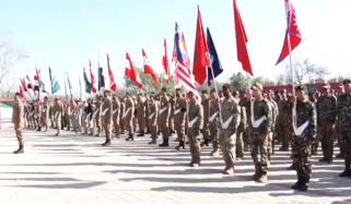 نویں بین الاقوامی پاکستان آرمی ٹیم اسپرٹ مقابلے کی افتتاحی تقریب