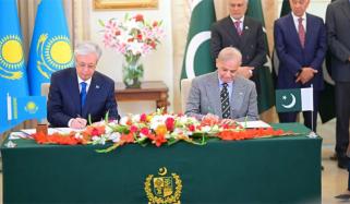 پاکستان اور قازقستان کے درمیان اسٹریٹجک شراکت داری کے قیام کا مشترکہ اعلامیہ