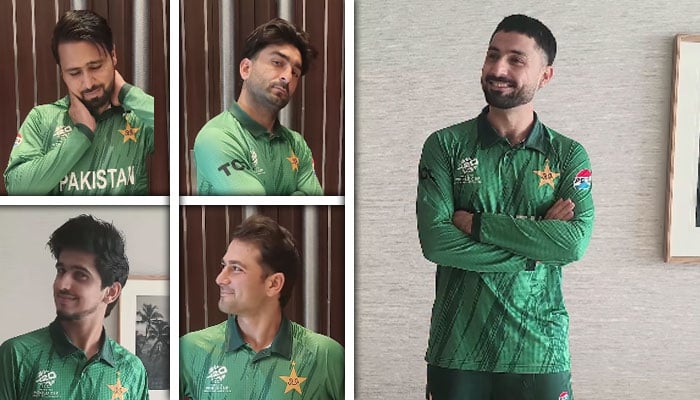 آئی سی سی نے ابرار کا اسٹائل کاپی کرتے پاکستانی کھلاڑیوں کی دلچسپ ویڈیو شیئر کردی