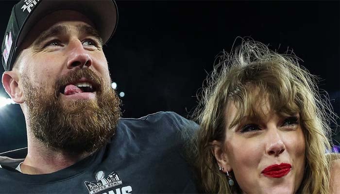 Travis Kelce breaks chair during podcast, jokes Taylor Swift ‘will kill’ him