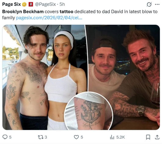 David and Victoria Beckham’s eldest son puts another nail in coffin amid ongoing family drama