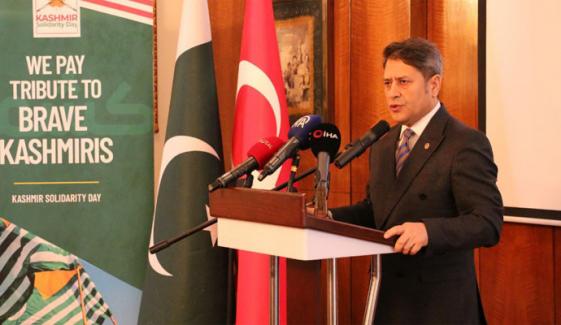 انقرہ: یومِ یکجہتی کشمیر پر ترکیہ کا ناقابلِ تنسیخ حقِ خودارادیت کی حمایت کا اعلان
