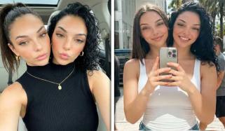 انسٹاگرام پر وائرل انفلوئنسر جڑواں بہنیں اے آئی سے تیار کردہ نکلیں