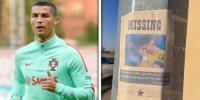 سعودی عرب میں ’رونالڈو لاپتہ‘ پوسٹر وائرل