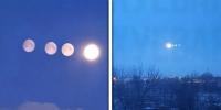 آسمان پر بیک وقت ایک ہی چاند 4 جگہوں پر دیکھ کر شہری حیران