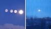 آسمان پر بیک وقت ایک ہی چاند 4 جگہوں پر دیکھ کر شہری حیران