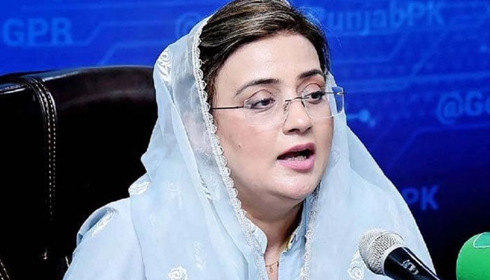 وزیرِ اطلاعات پنجاب عظمیٰ بخاری — فائل فوٹو