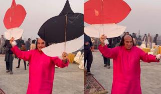 چاہت فتح علی بسنت منانے لاہور پہنچ گئے، پتنگ تھام کر رقص بھی کیا