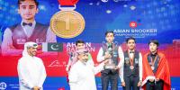 احسن رمضان نے ایشین انڈر 21 اسنوکر چیمپئن شپ جیت لی