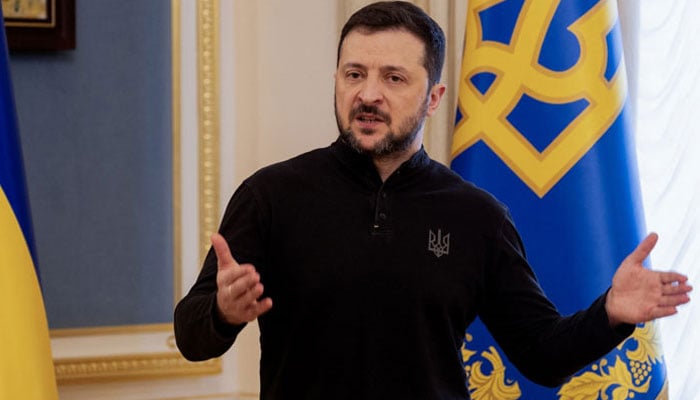 امریکا نے پہلی بار تجویز دی ہے کہ مذاکراتی وفود آئندہ ہفتے امریکا میں ملاقات کریں، زیلینسکی - فوٹو: فائل