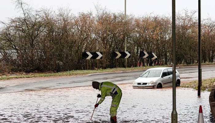 UK weather: Dozens of flood alerts issued as relentless downpours continue