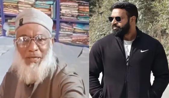 بھارت: مسلمان دکاندار کو ہراساں کرنے پر انتہاپسندوں کے سامنے کھڑا ہونیوالا شخص اسٹار بن گیا