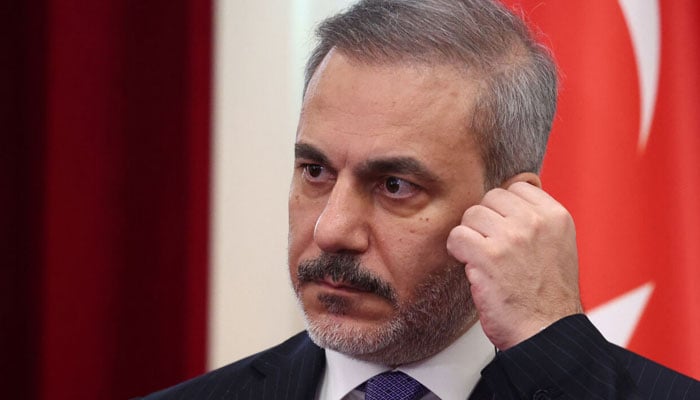 ترک وزیر خارجہ حاقان فیدان — فائل فوٹو