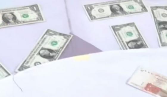 بسنت منانے کا منفرد انداز، پتنگوں پر کرنسی نوٹ چسپاں