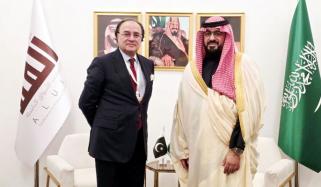 وزیر خزانہ اورنگزیب کی سعودی وزیر سرمایہ کاری سے ملاقات، اقتصادی تعاون پر گفتگو