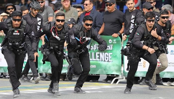 ایس ایس یو سندھ پولیس کی ’سواٹ‘ ٹیم کی بھارتی ٹیم پر برتری