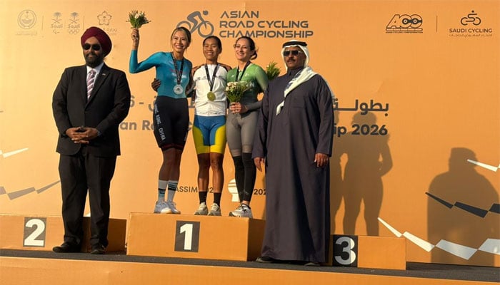 سائیکلنگ چیمپئن شپ، پاکستانی خواتین کی نمایاں پرفارمنس، 2 گولڈ، سلور اور برانز میڈلز جیت لیے