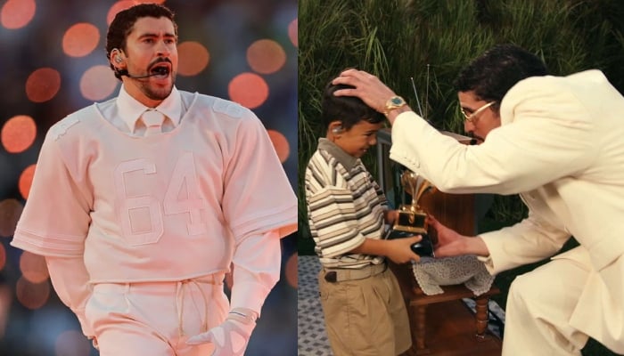 Bad Bunny earns praise for emotional Super Bowl performance amid ICE debate