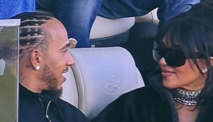 Kim Kardashian, Lewis Hamilton’s Super Bowl outing sparks meme frenzy