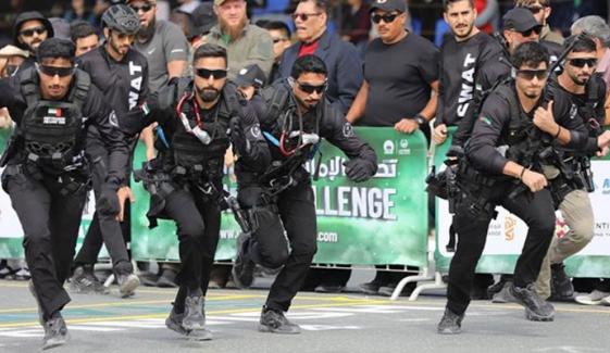 ایس ایس یو سندھ پولیس کی ’سواٹ‘ ٹیم کی بھارتی ٹیم پر برتری 