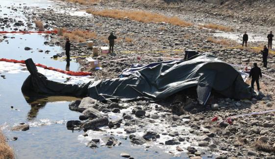 جنوبی کوریا: فوج کا ہیلی کاپٹر گر کر تباہ، 2 افراد ہلاک