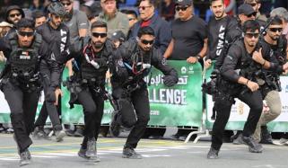 ایس ایس یو سندھ پولیس کی ’سواٹ‘ ٹیم کی بھارتی ٹیم پر برتری 