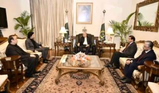 صدر زرداری سے سینیٹر فیصل واوڈا کی ملاقات