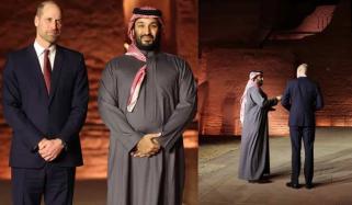 برطانوی شہزادہ ولیم کی سعودی عرب کے پہلے سرکاری دورے پر ریاض آمد، ولی عہد سے ملاقات 