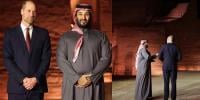 برطانوی شہزادہ ولیم کی سعودی عرب کے پہلے سرکاری دورے پر ریاض آمد، ولی عہد سے ملاقات 