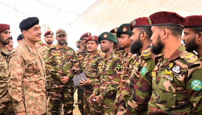 کردار، جرأت اور قابلیت پاک فوج کی لازوال اقدار ہیں: چیف آف ڈیفنس فورسز سید عاصم منیر