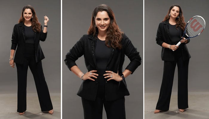 بھارتی سابقہ ٹینس اسٹار ثانیہ مرزا---فائل فوٹوز