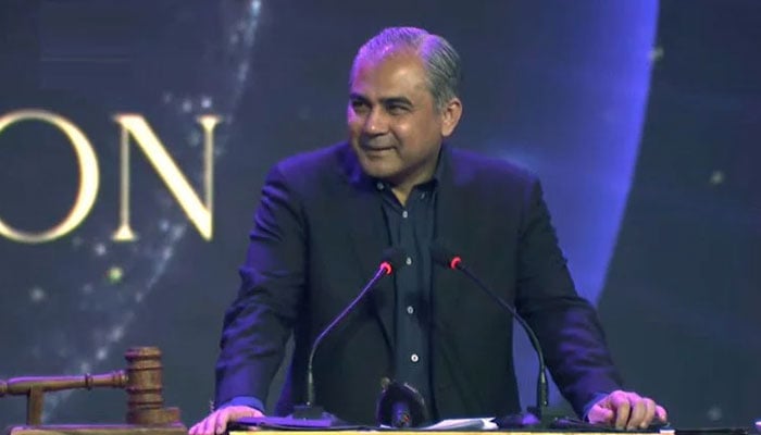 ہمارا مقصد بنگلادیش کے ساتھ ہونے والی ناانصافی کو اجاگر کرنا تھا، محسن نقوی - فوٹو: اسکرین گریب