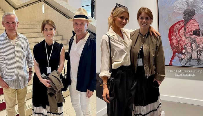 Princess Eugenie seen for the first time after King Charles publicly supports Andrew probe