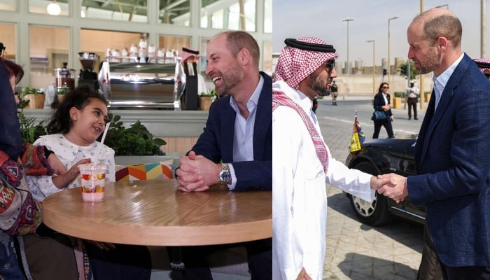 Prince William explores Saudi Arabias energy future on day two of his visit
