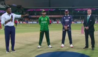 ٹی20 ورلڈکپ: امریکا کی ٹاس جیت کر پاکستان کو بیٹنگ کی دعوت