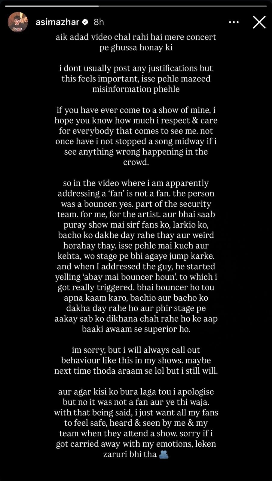 Asim Azhar rolls out warning as Hania Aamir wedding rumours escalate