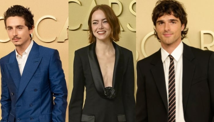 Timothée Chalamet, Emma Stone, Jacob Elordi & more team up for pre-Oscars event