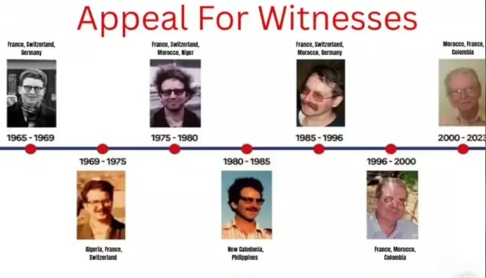 France issues rare global appeal after ex-teacher accused of raping 89 children